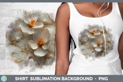 GorgeousMarble 3D Flowers Shirt design.