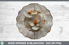 GorgeousMarble 3D Flowers Wind Spinner design.
