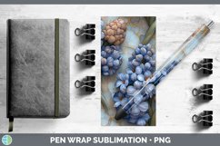GorgeousMarble 3D Flowers Pen Wrap design.