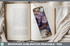 GorgeousMarble 3D Flowers Bookmark design.