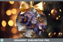 GorgeousMarble 3D Flowers Ornament design.