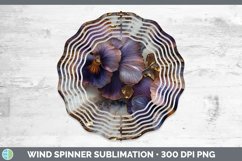 GorgeousMarble 3D Flowers Wind Spinner design.