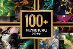 Marble Alcohol Ink Seamless Texture | 100 Jpegs Mega Bundle Product Image 2