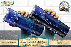 This alcohol ink split tumbler design sized to fit 20oz sublimation skinny tumblers, this is a seamless design that features a snakeskin texture.