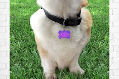 Marble pet tag sublimation design bundle Product Image 2