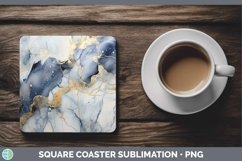 GorgeousMarble Gold Square Coaster design.