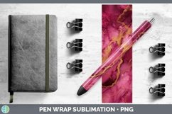 GorgeousMarble Gold Pen Wrap design.