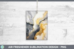 GorgeousMarble Gold Air Freshener design.