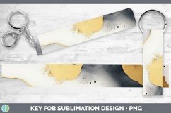 GorgeousMarble Gold Key Fob design.