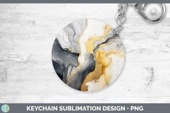 GorgeousMarble Gold Keychain design.