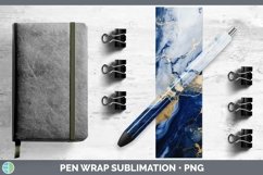 GorgeousMarble Gold Pen Wrap design.