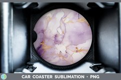 GorgeousMarble Gold Car Coaster design.