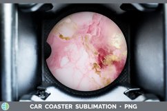 GorgeousMarble Gold Car Coaster design.