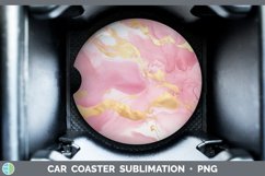 GorgeousMarble Gold Car Coaster design.