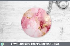 GorgeousMarble Gold Keychain design.