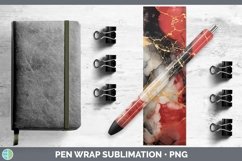 GorgeousMarble Gold Pen Wrap design.