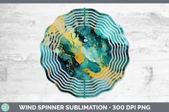 GorgeousMarble Gold Wind Spinner design.