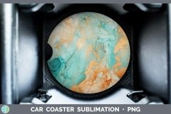GorgeousMarble Gold Car Coaster design.