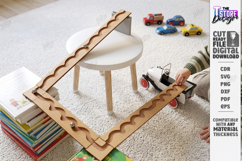 Wooden Ball Run Track Laser Cut Bundle | Kids Laser | CNC Product Image 9