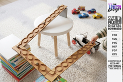 Wooden Ball Run Track Laser Cut Bundle | Kids Laser | CNC Product Image 10