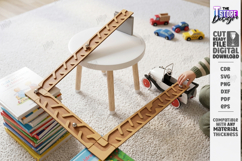Wooden Ball Run Track Laser Cut Bundle | Kids Laser | CNC Product Image 11