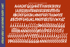 Marble Rushy - Allcaps Brush Typeface Product Image 14