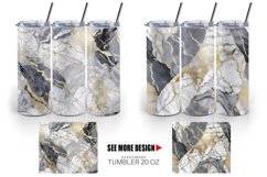 Marble Stone Texture Tumbler Sublimation Wrap Product Image 5