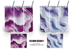 Marble Texture Background | Tumbler Sublimation Wrap Product Image 3