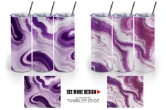 Marble Texture Background | Tumbler Sublimation Wrap Product Image 4