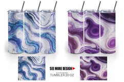 Marble Texture Background | Tumbler Sublimation Wrap Product Image 5