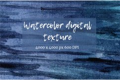 Blue watercolor digital texture Product Image 1