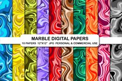 Marble digital papers Marble textures pattern background Product Image 1