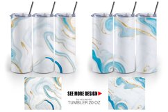 Marble White Ceramic Arts | Tumbler Sublimation Wrap Product Image 5