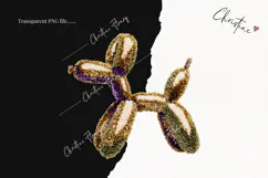 Faux Latch Hook Mardi Gras Clipart | Mardi Gras PNG Product Image 2
