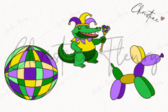 Doodle Mardi Gras Clipart | Mardi Gras PNG Product Image 3