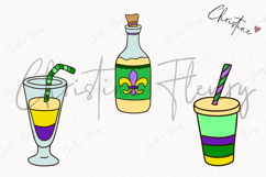 Doodle Mardi Gras Clipart | Mardi Gras PNG Product Image 3