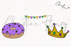Doodle Mardi Gras Clipart | Mardi Gras PNG Product Image 3