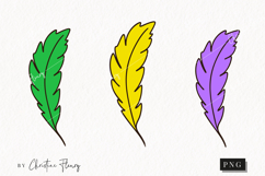 Doodle Mardi Gras Clipart | Mardi Gras PNG Product Image 1