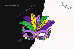 Doodle Mardi Gras Clipart | Mardi Gras PNG Product Image 2