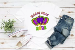 Mardi Gras 2023 Sublimation | Mardi Gras Parade Shirt Print Product Image 5