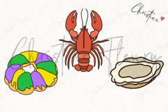 Doodle Mardi Gras Clipart | Mardi Gras PNG Product Image 3