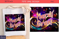 Mardi Gras Mask| Mardi Gras Carnival Tote Bag Design Product Image 1