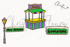 Doodle Mardi Gras Clipart | Mardi Gras PNG Product Image 3