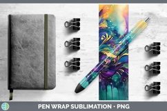 GorgeousMardi Gras Pen Wrap design.