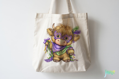 Mardi Gras Animal Sublimation Clipart Product Image 4