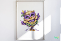 Mardi Gras Animal Sublimation Clipart Product Image 5