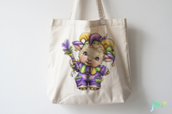 Mardi Gras Animal Sblimation Clipart Product Image 6