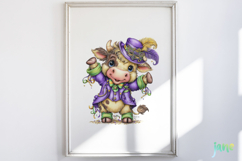 Mardi Gras Animal Sblimation Clipart Product Image 8