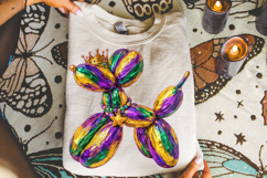 Mardi Gras Balloon Dog PNG, Fat Tuesday PNG, Sublimation PNG Product Image 3