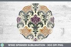 GorgeousMardi Gras Wind Spinner design.